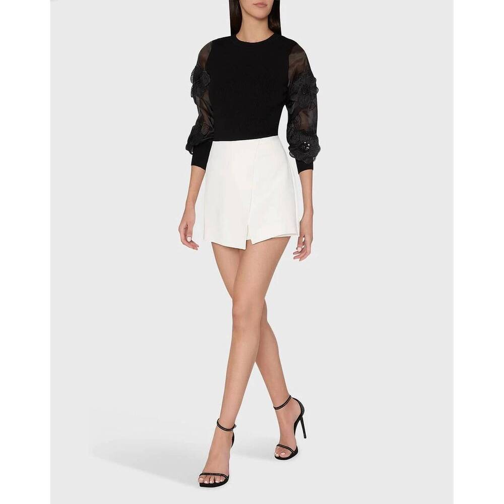 NEW MILLY evalyn cady skort in ecru